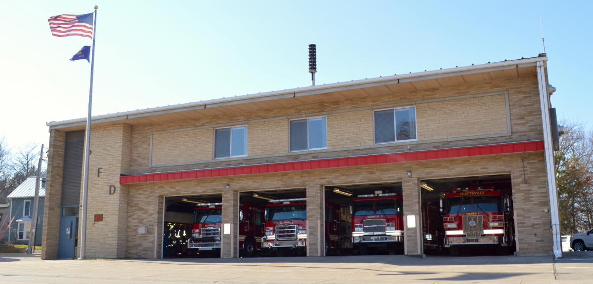 Proposed New Platteville Fire Station Project Platteville Wisconsin