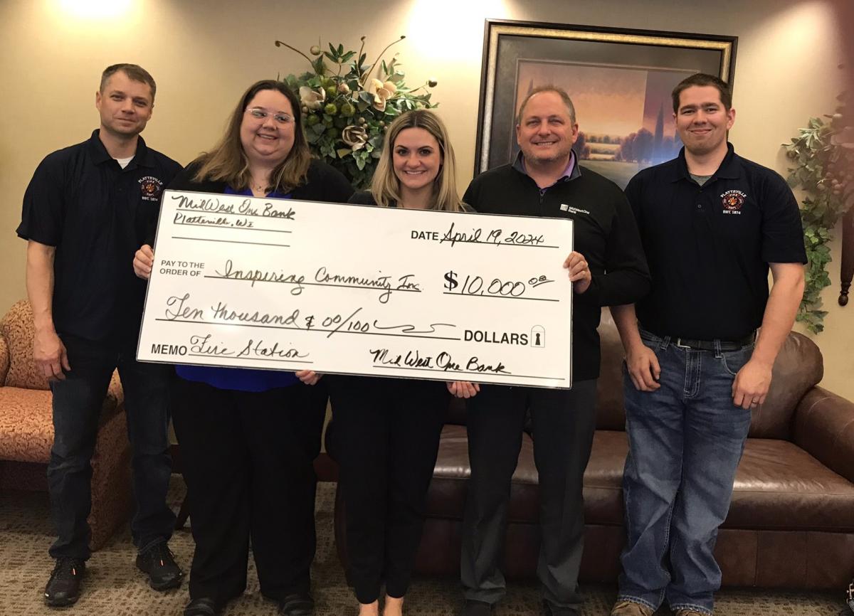 From left: John Fick, Dana Priebusch, Alaina Reeves, Jason Thompson and Brad Dean