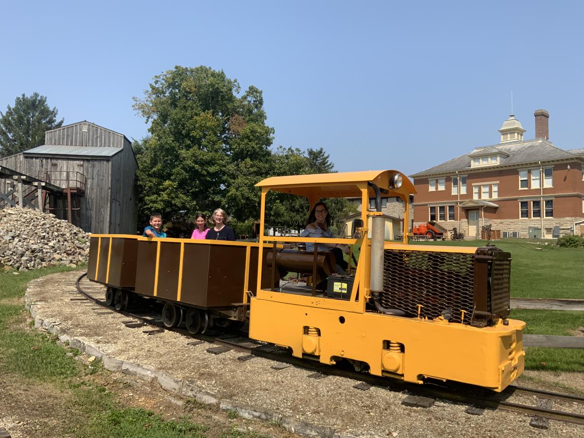 Train ride photo