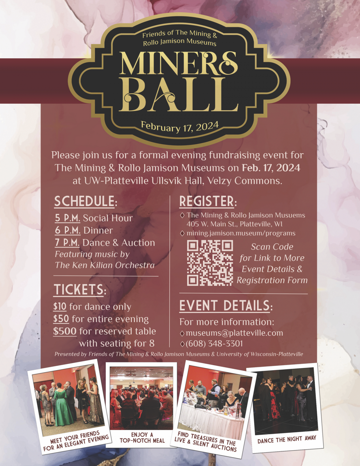 Miners Ball Poster 2024