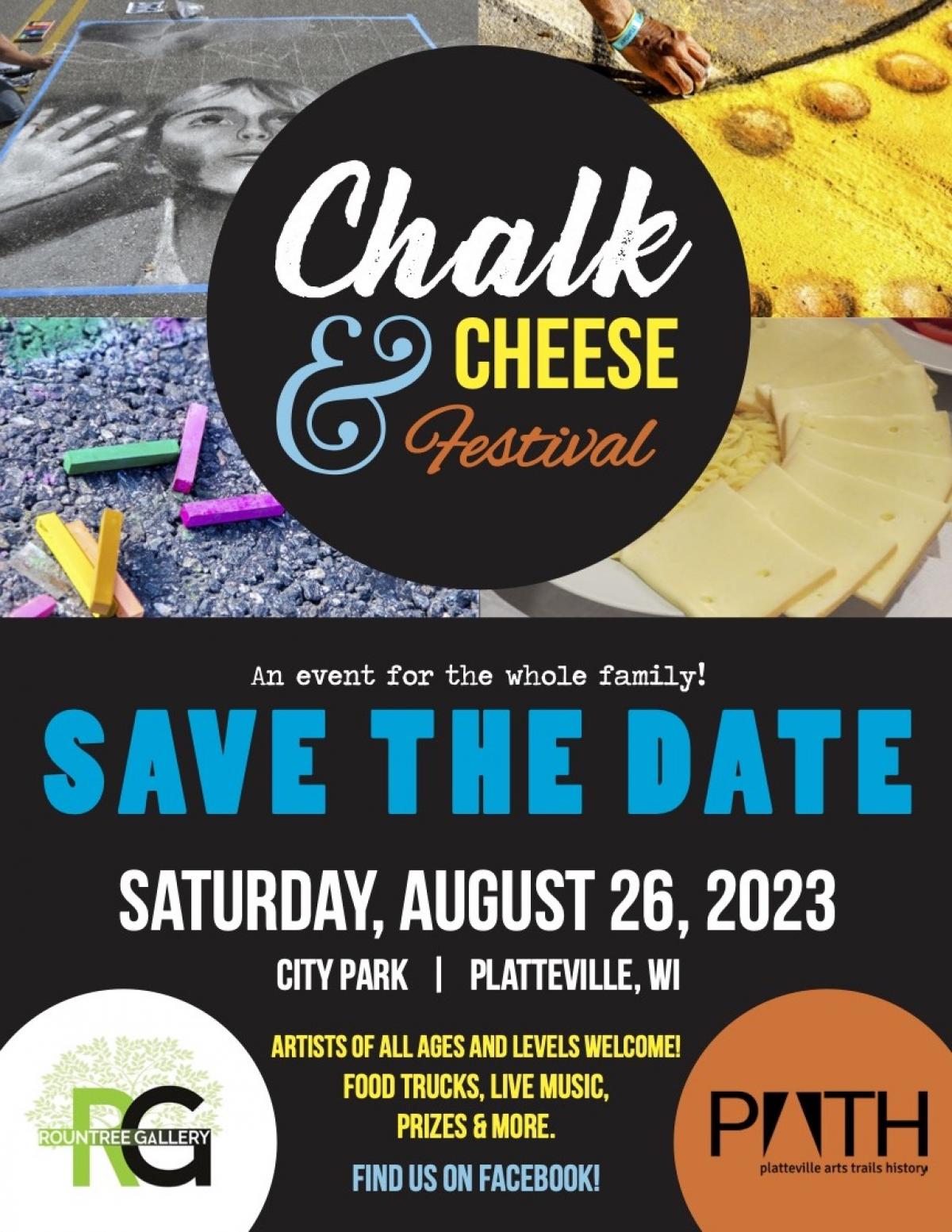 Chalk & Cheese Save The Date