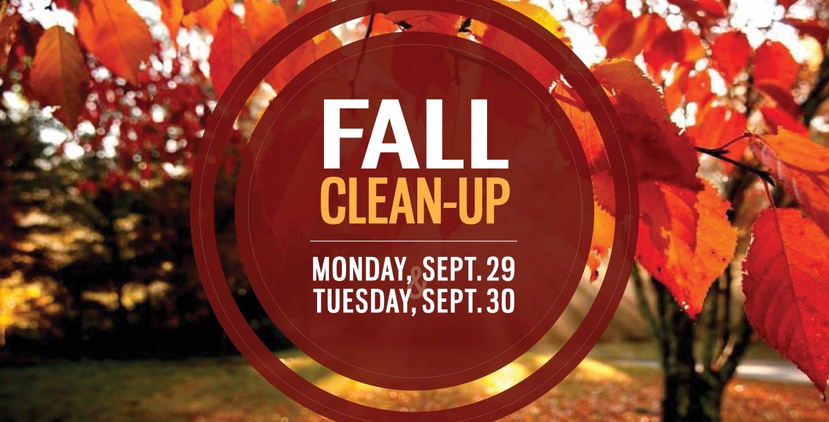 Fall Clean Up Graphic Fall Clean Up Graphic