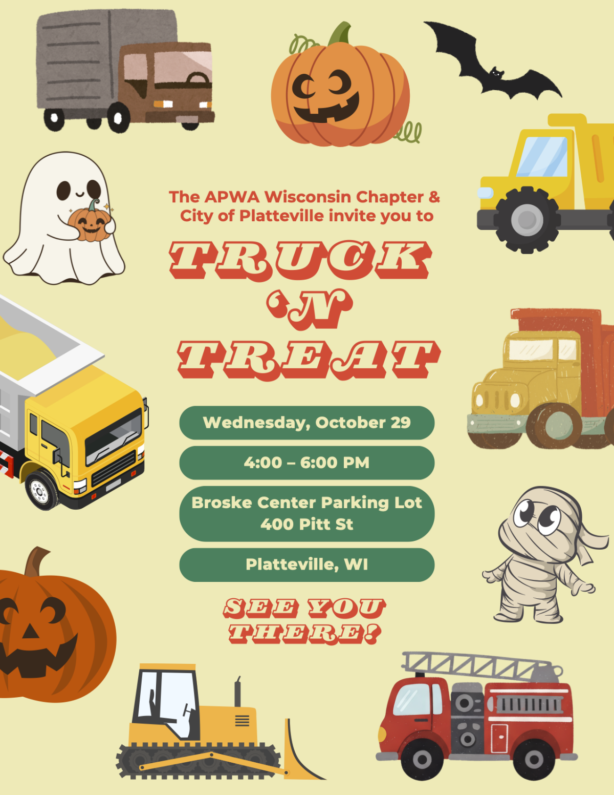Truck 'N Treat Save the Date Flyer