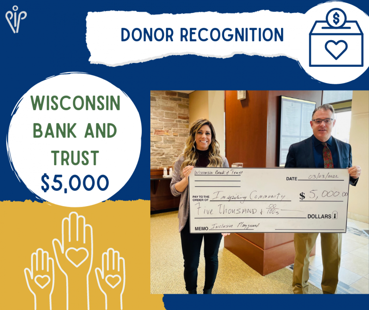 Wisconsin Bank & Trust donor photo