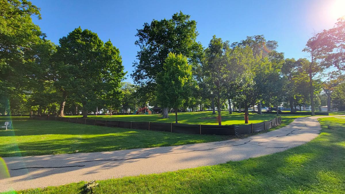 Smith Park Construction Photo August 2nd