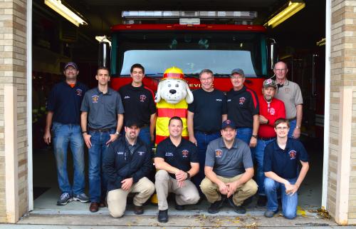 First Graders Visit Platteville Fire Department Platteville Wisconsin